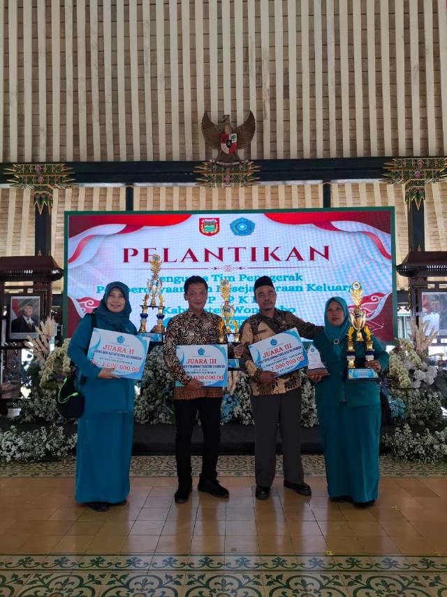 KECAMATAN SUKOHARJO MERAIH PENGHARGAAN TP PKK TINGKAT KECAMATAN